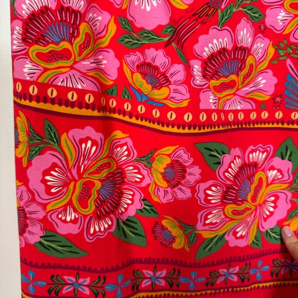 NWT Sezane x Farm Rio collab - Pippa Dress - floral/tropical/bird print - size L - Picture 15 of 17
